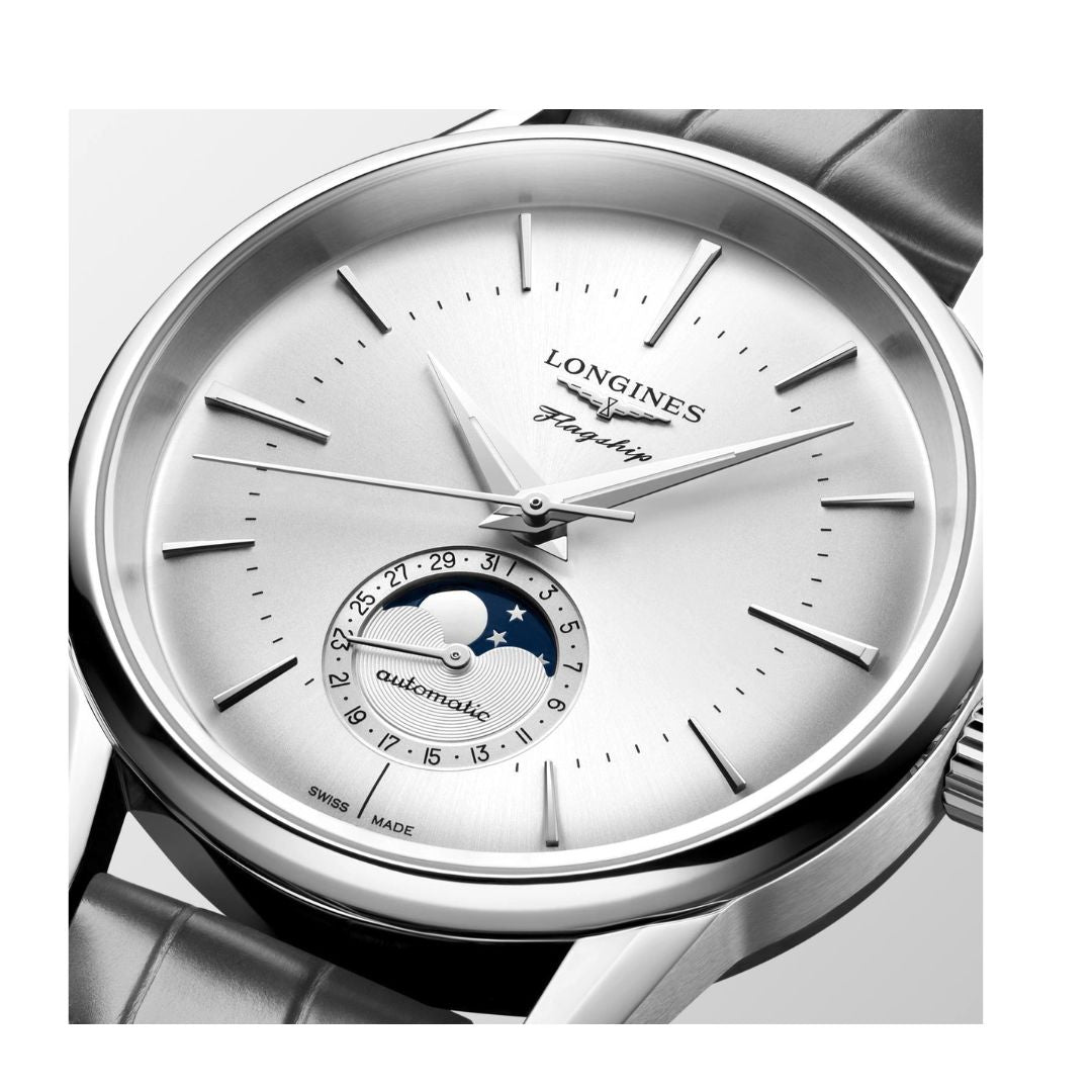 Longines Flagship Heritage Fasi Lunari Orologio Uomo