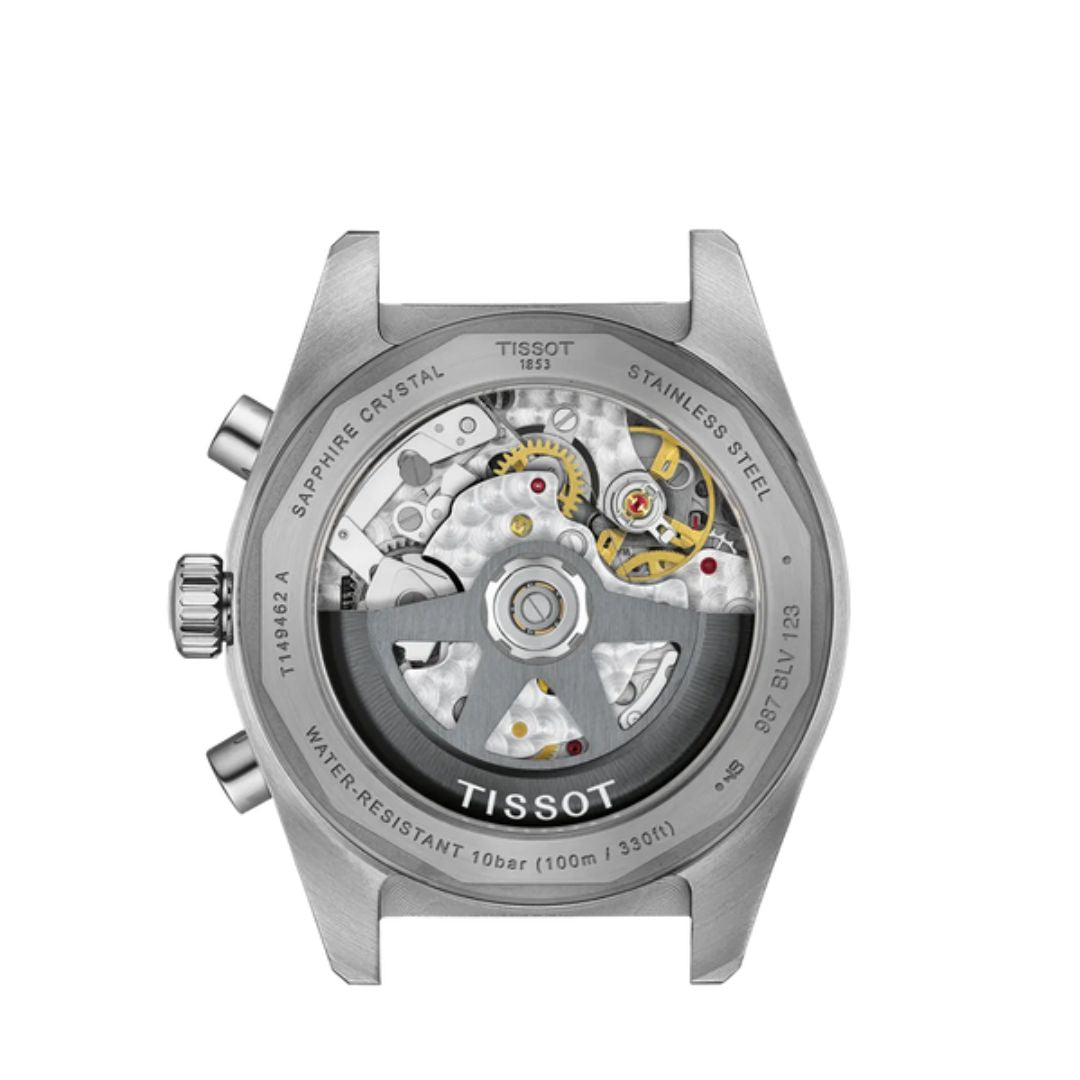 Tissot Prs 516 Automatic Cronograph Quadrante Bianco e Blu