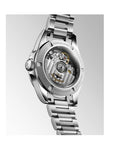 Longines Orologio Conquest Automatico 30 Mm, Quadrante Blu E Diamanti