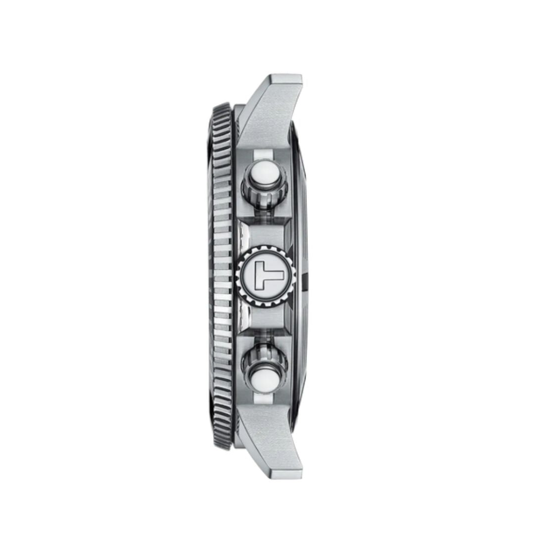 Tissot Seastar 1000 Cronografo al Quarzo in Acciaio e Quadrante Nero Verde
