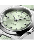 Longines Orologio Conquest Automatico 34 Mm Quadrante Verde Cint. Silicone