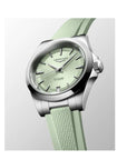 Longines Orologio Conquest Automatico 34 Mm Quadrante Verde Cint. Silicone