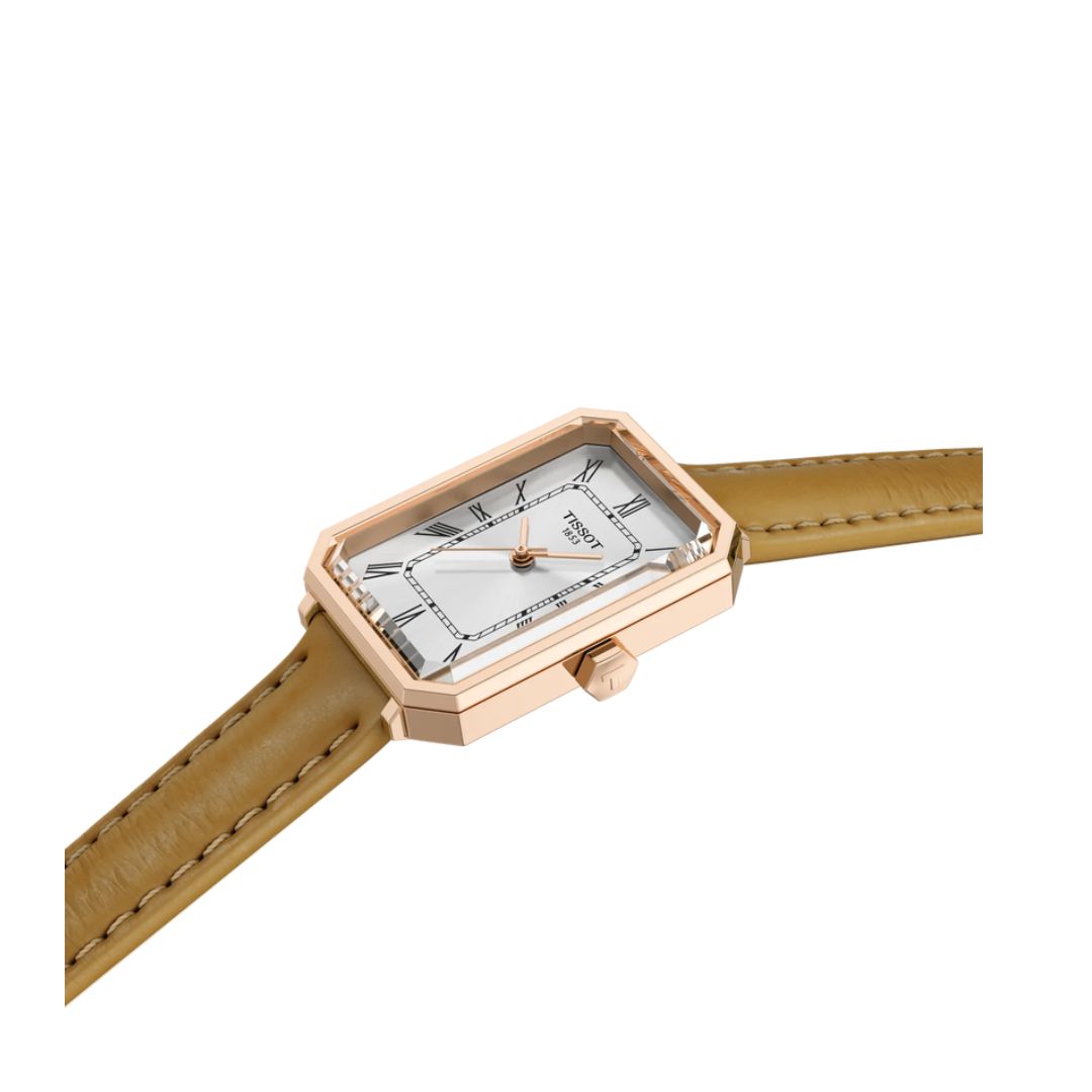 Tissot SRV 30 Mm Cinturino In Pelle