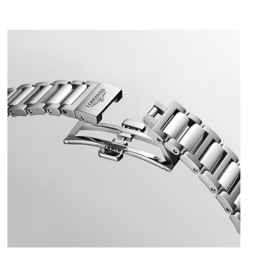 Longines Orologio Conquest Automatico 34 mm Quadrante Azzurro