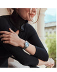 Longines Orologio Conquest Automatico 34 mm Quadrante Azzurro