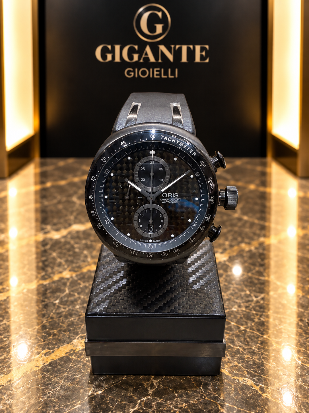 Oris Chrono cassa Titanio e PVD ref. 01 6747611 7764