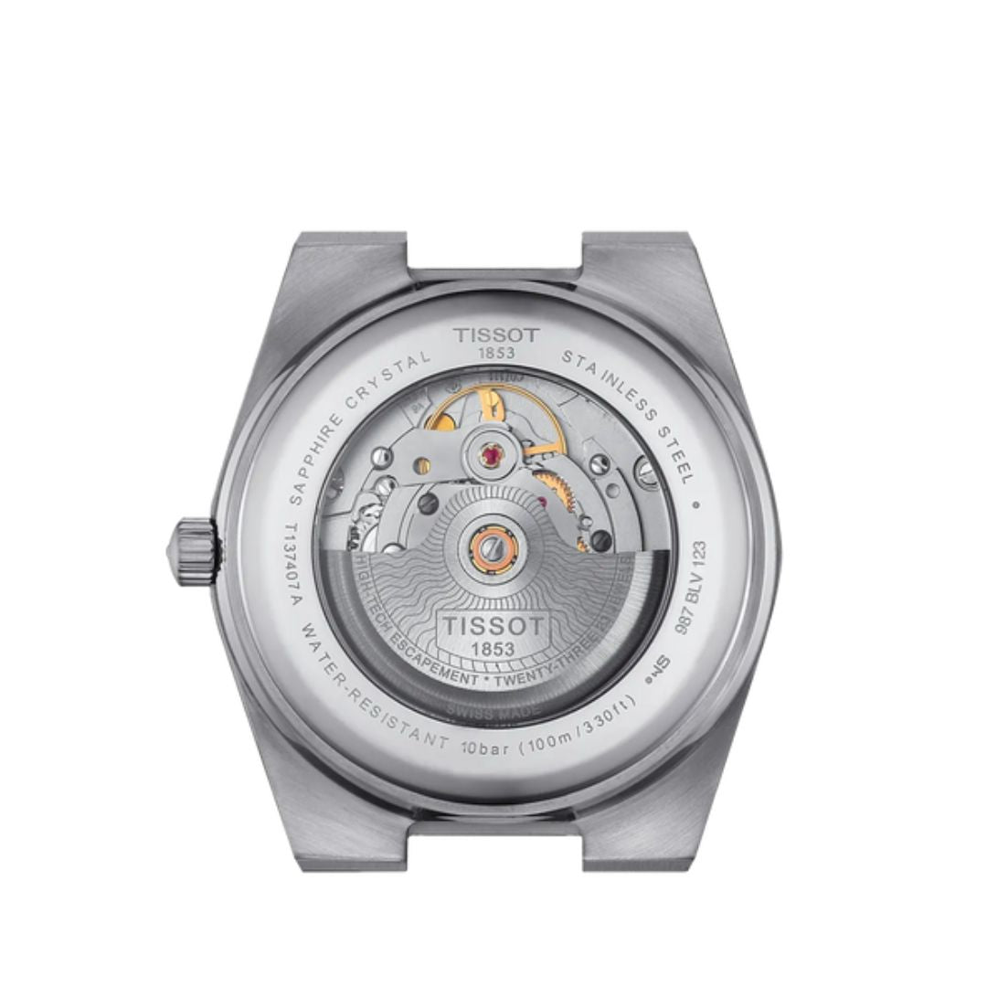 Tissot Prx Automatico In Acciaio 40 mm Quadrante Blu Powermatic 80