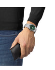 Tissot Prx Automatico In Acciaio 40 Mm Quadrante Verde Powermatic 80