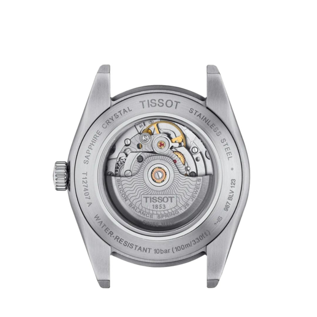 Tissot Gentleman Automatico Powermatic 80 in Acciaio e Quadrante Blu