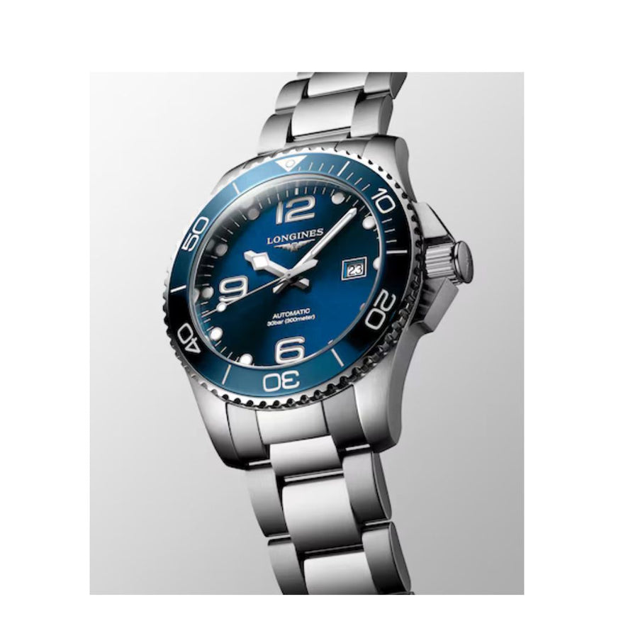 Longines Hydroconquest Orologio Uomo 43 Mm Quadrante Blu