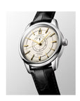 Longines Conquest Automatico Silvered Opaline 12 Index