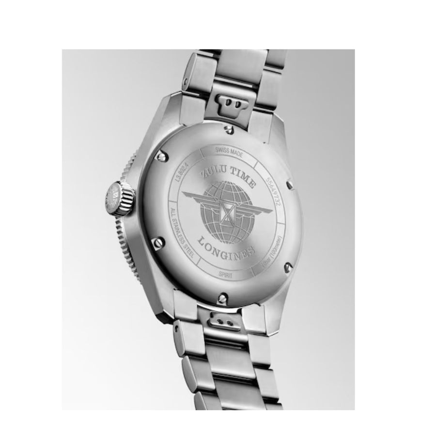 Longines Spirit Zulu 39 Mm Ghiera Nera