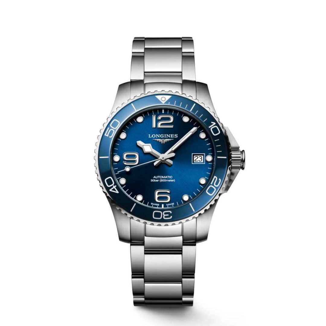 Longines Hydroconquest Orologio Uomo 41 mm Quadrante Blu