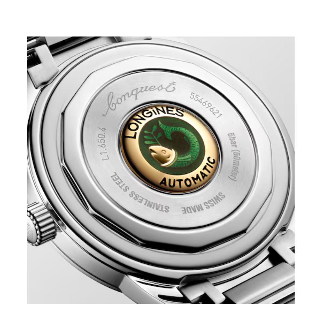 Longines Conquest Heritage Automatico  Quadrante Verde 38 mm