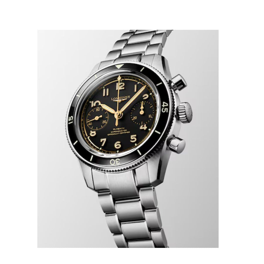 Longines Spirit Flyback Chrono Nero 39,5Mm