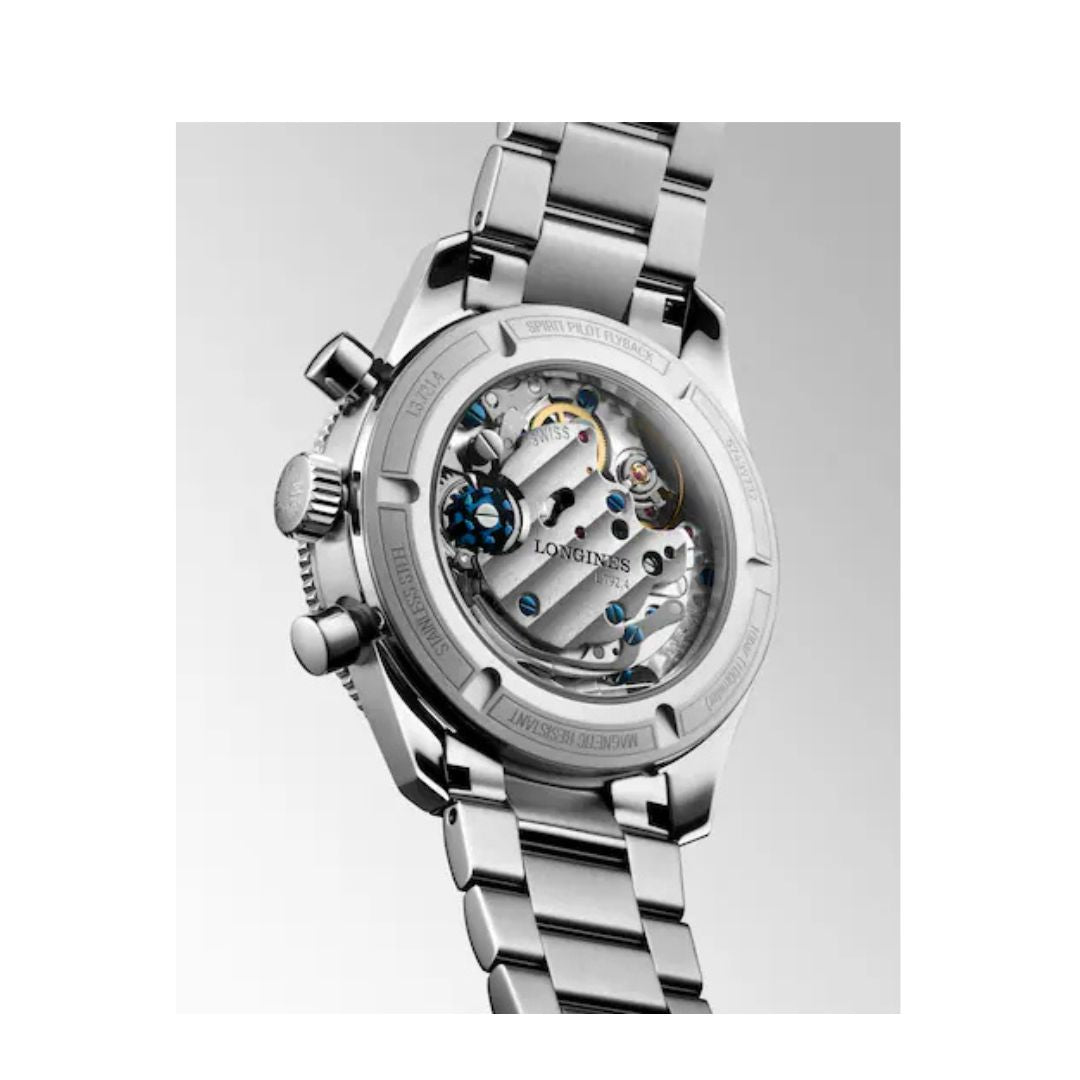 Longines Spirit Flyback Chrono Nero 39,5Mm
