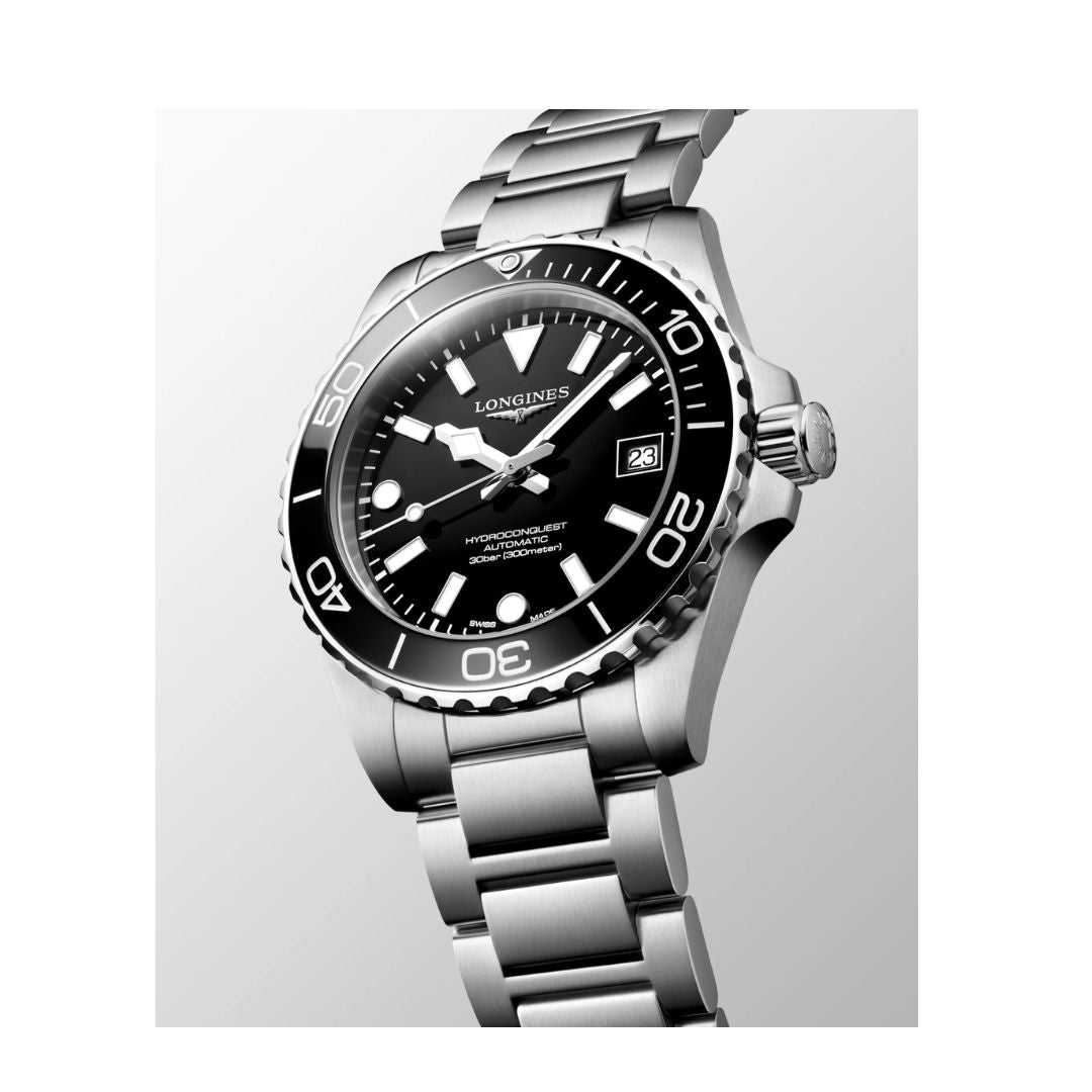 Longines Hydroconquest Automatico 39 Mm Black