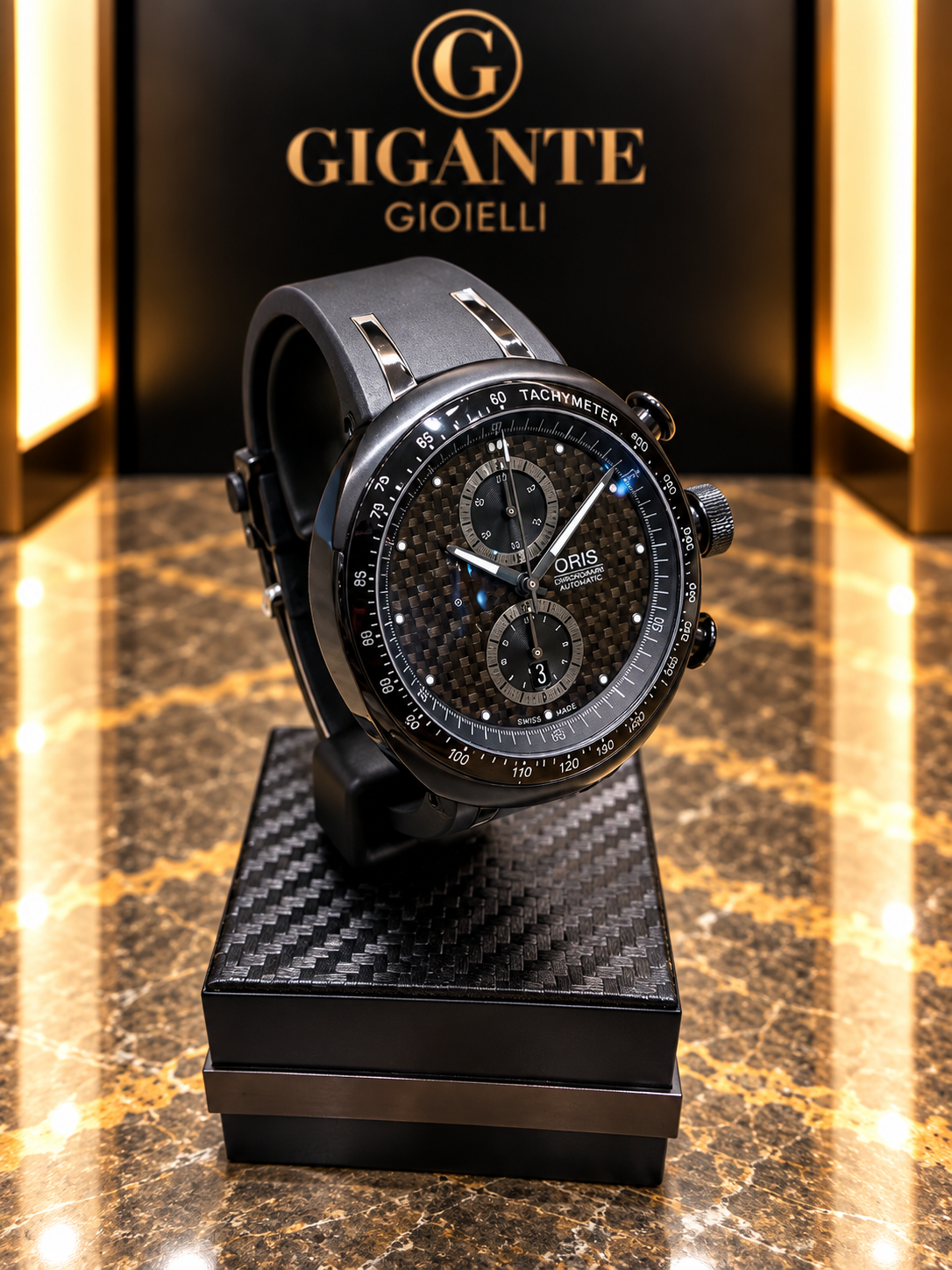 Oris Chrono cassa Titanio e PVD ref. 01 6747611 7764