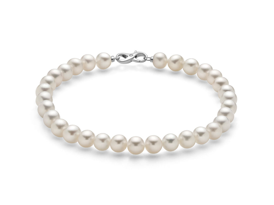 Miluna Bracciale Perle Naturali E Diamante