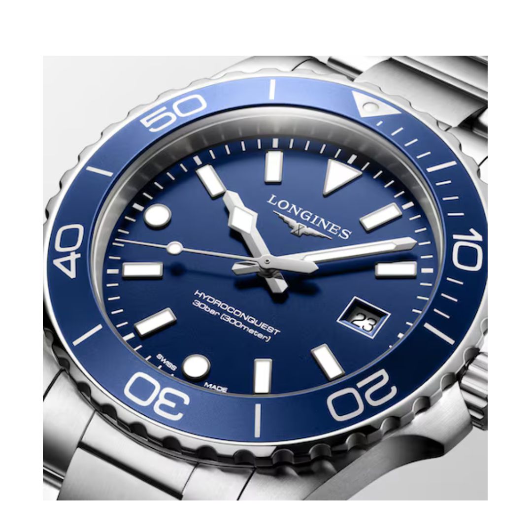 Longines Hydroconquest 42 Mm Quarzo Blue