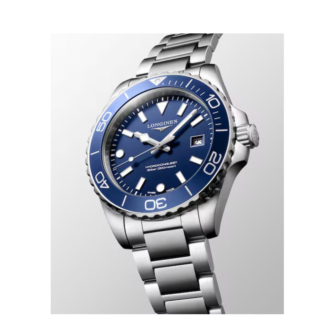 Longines Hydroconquest 42 Mm Quarzo Blue