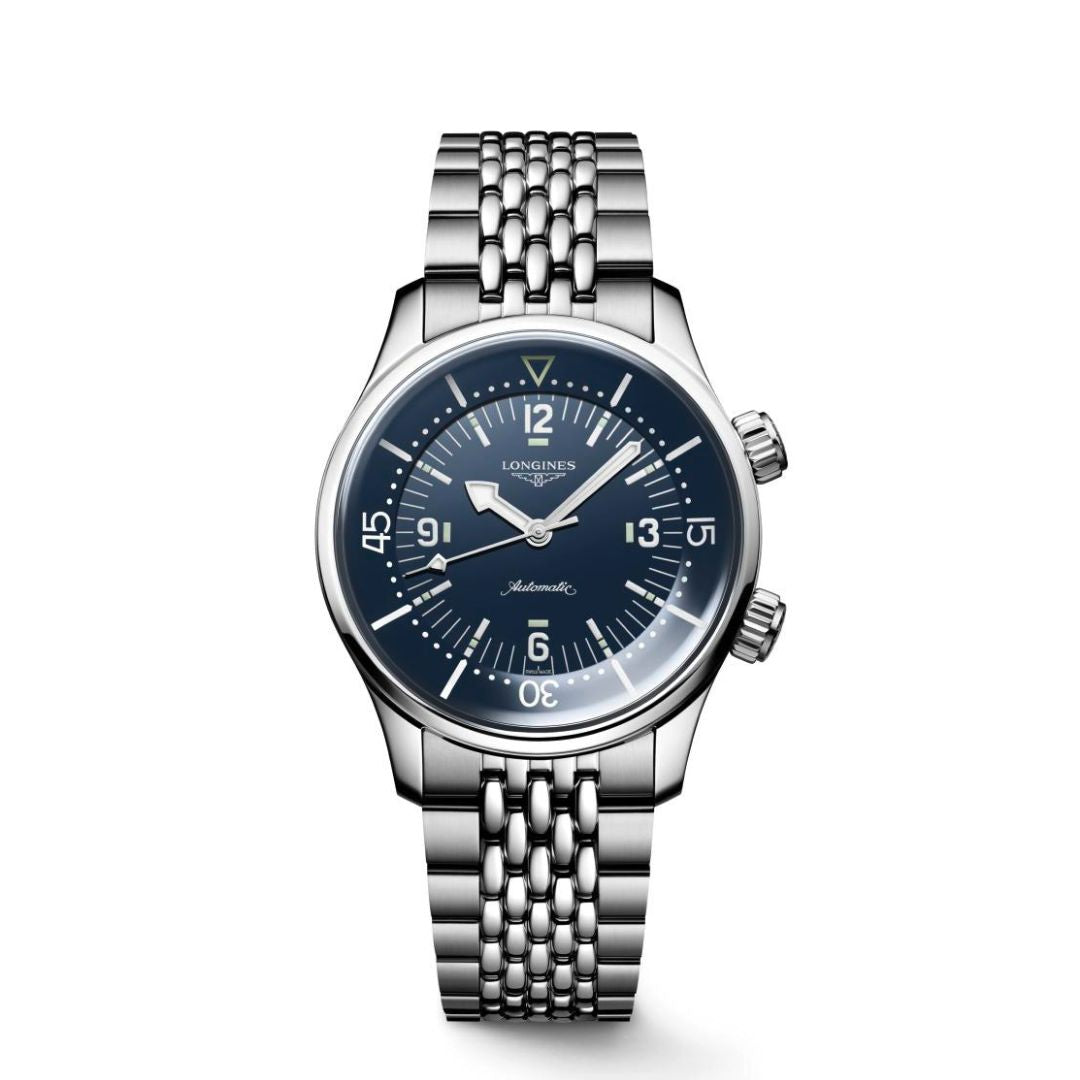 Longines Legend Diver 39 mm Quadrante Blu