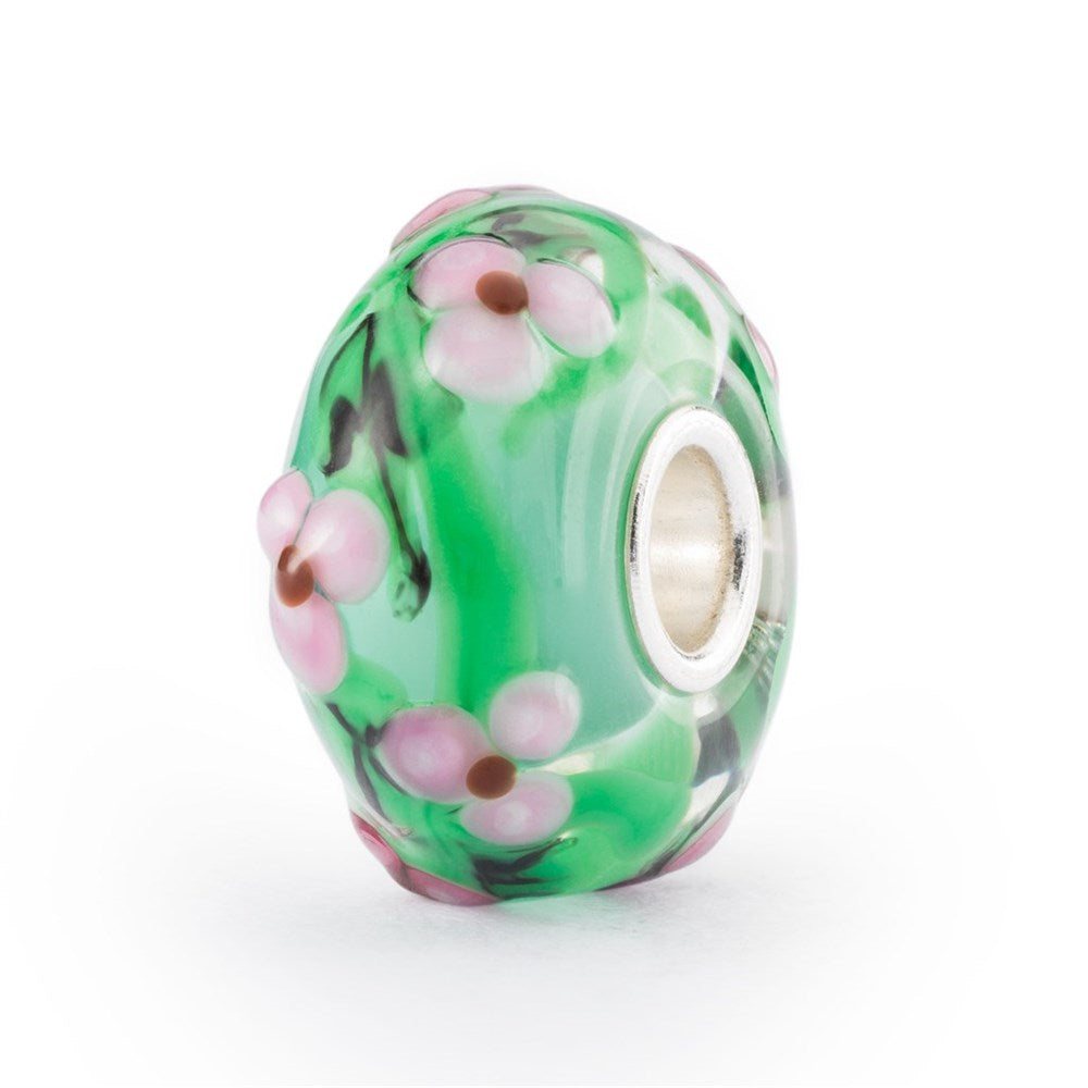 Trollbeads Roseto Incantato Elemento In Vetro