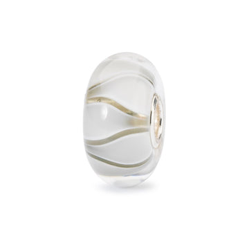 Trollbeads Tulipani Bianchi Elemento In Vetro