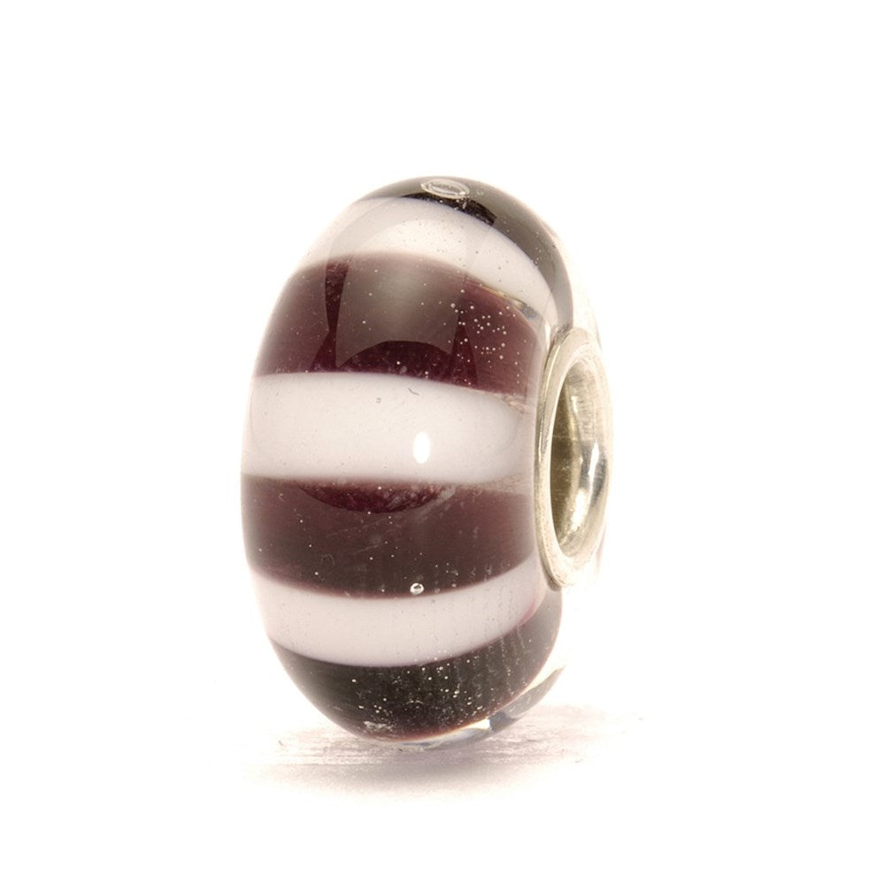 Trollbeads Zebrato Elemento in Vetro