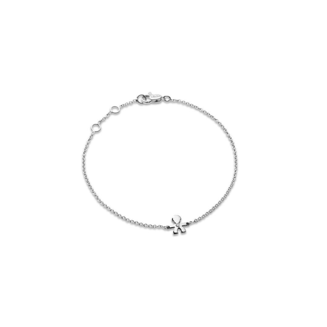 Le Bebe Bracciale Maschietto In Oro Bianco