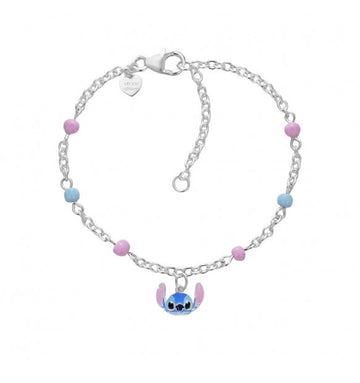 Disney Bracciale Stitch In Argento 925/1000