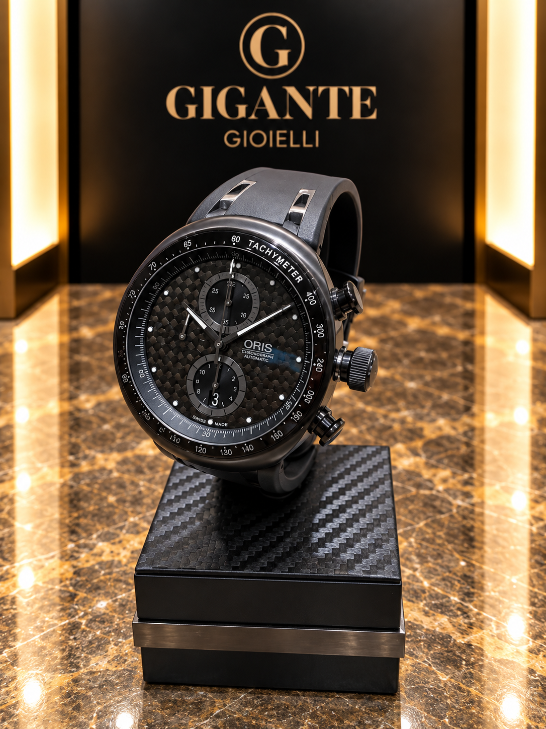 Oris Chrono cassa Titanio e PVD ref. 01 6747611 7764