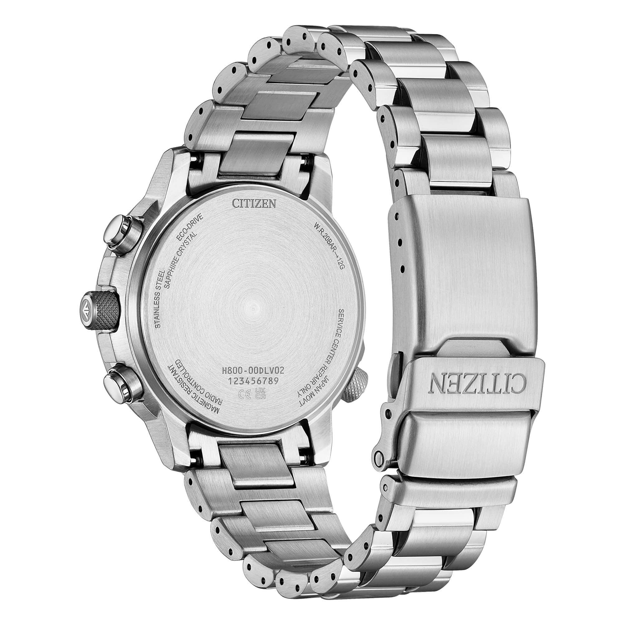 Citizen Collezione Radiocontrollato
Crono Pilot Acciaio 41Mm