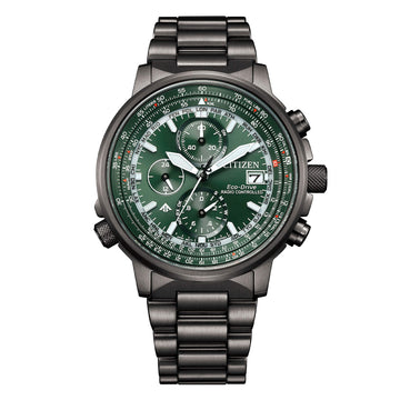 Citizen Orologio  Crono Pilot Acciaio 41mm