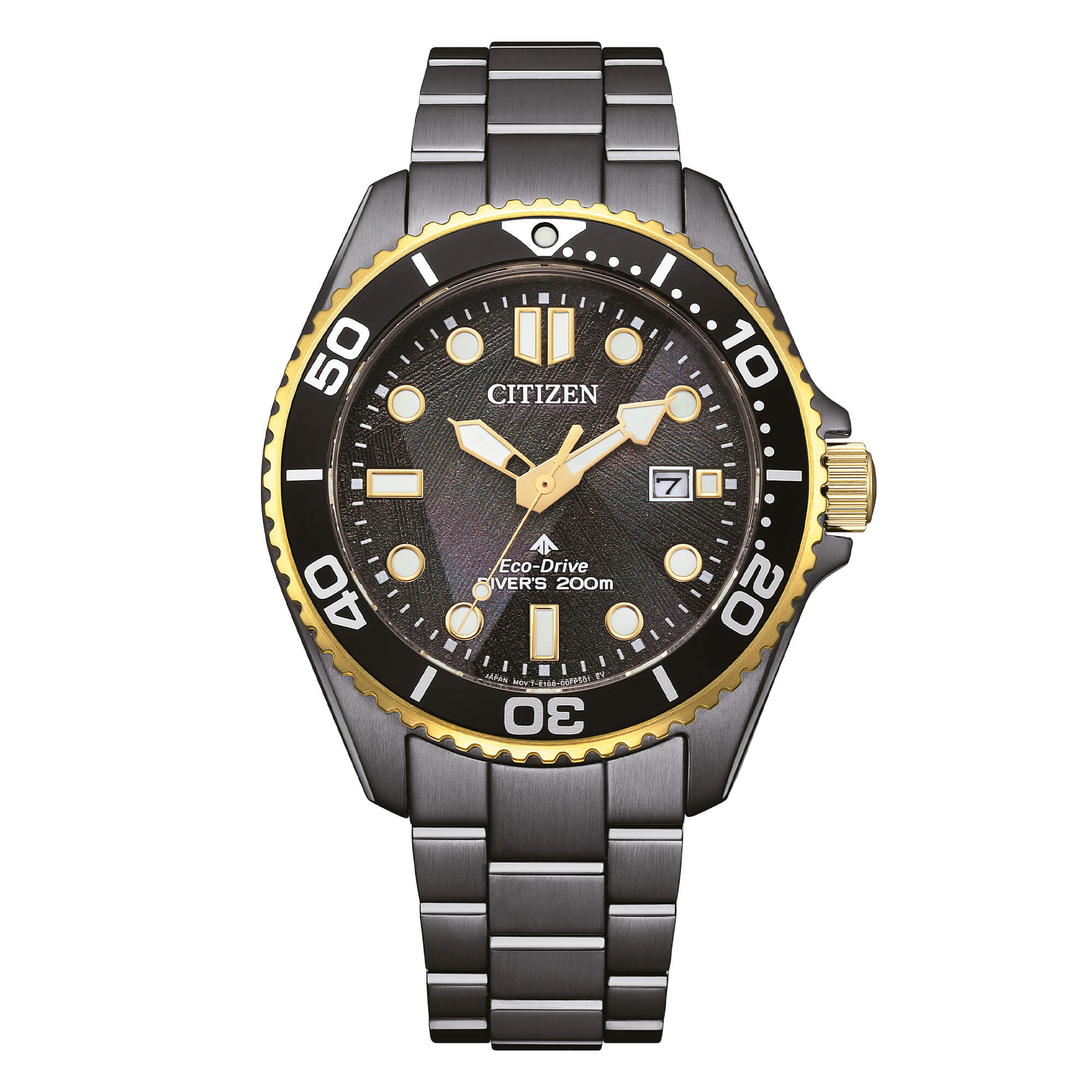Citizen Promaster Diver's Eco Drive 200 Mt Light In Black Limited Edition
