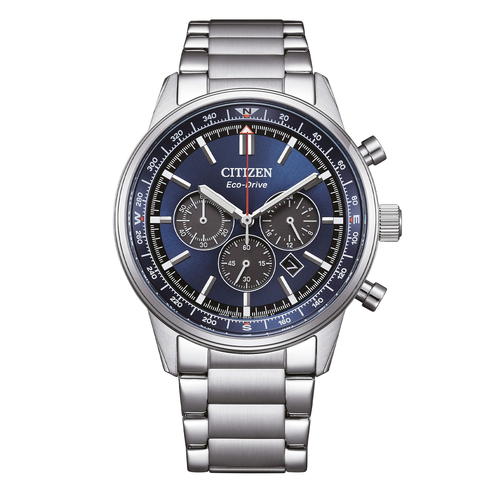 Citizen Orologio Uomo Aviator Crono Eco Drive