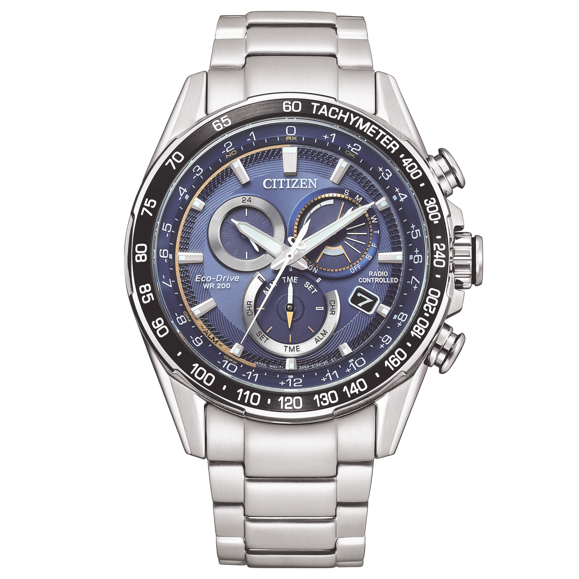 Citizen Orologio Uomo Chrono Pilot Radiocontrollato