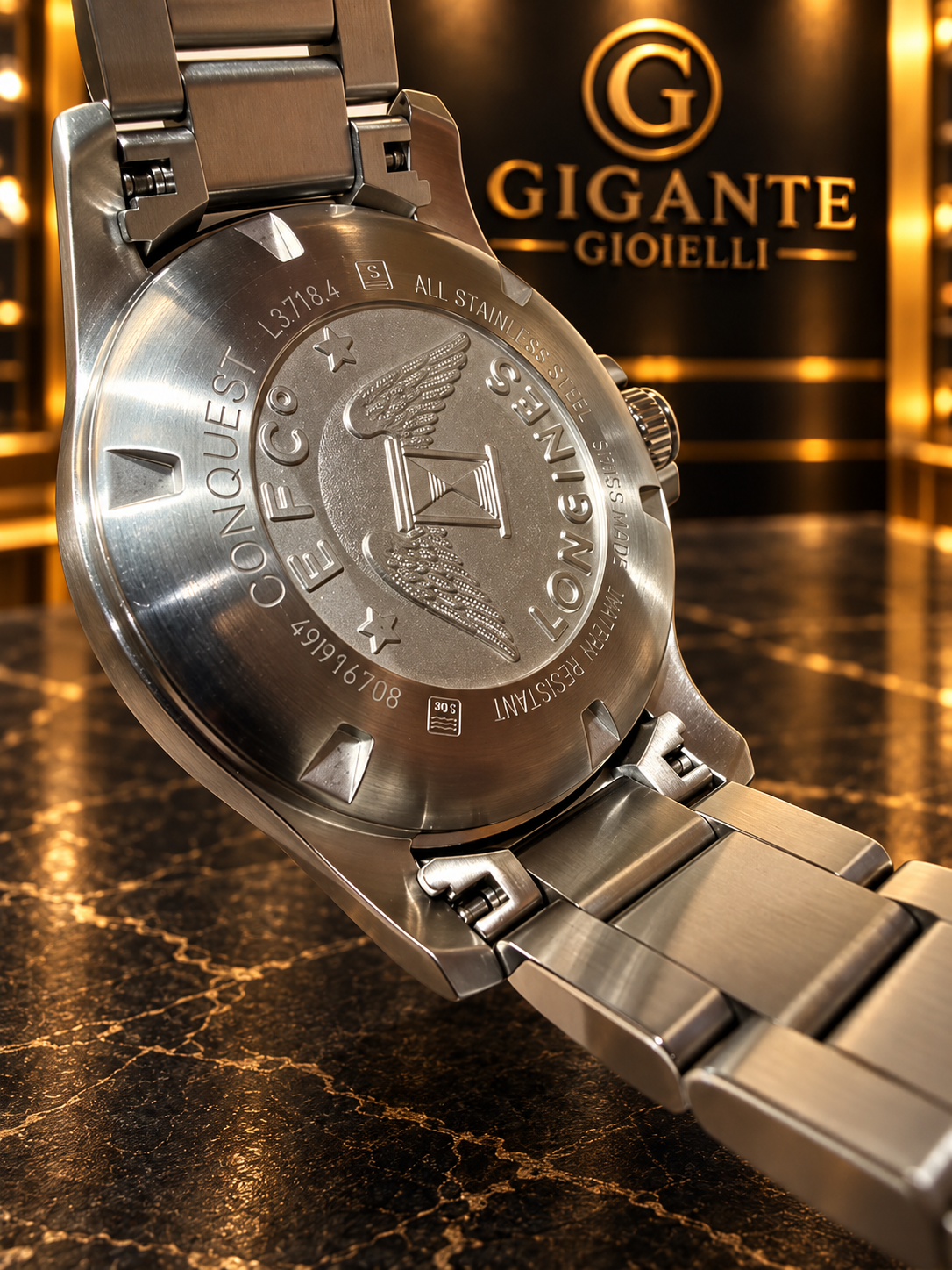 Longines Conquest VHP Gmt acciaio