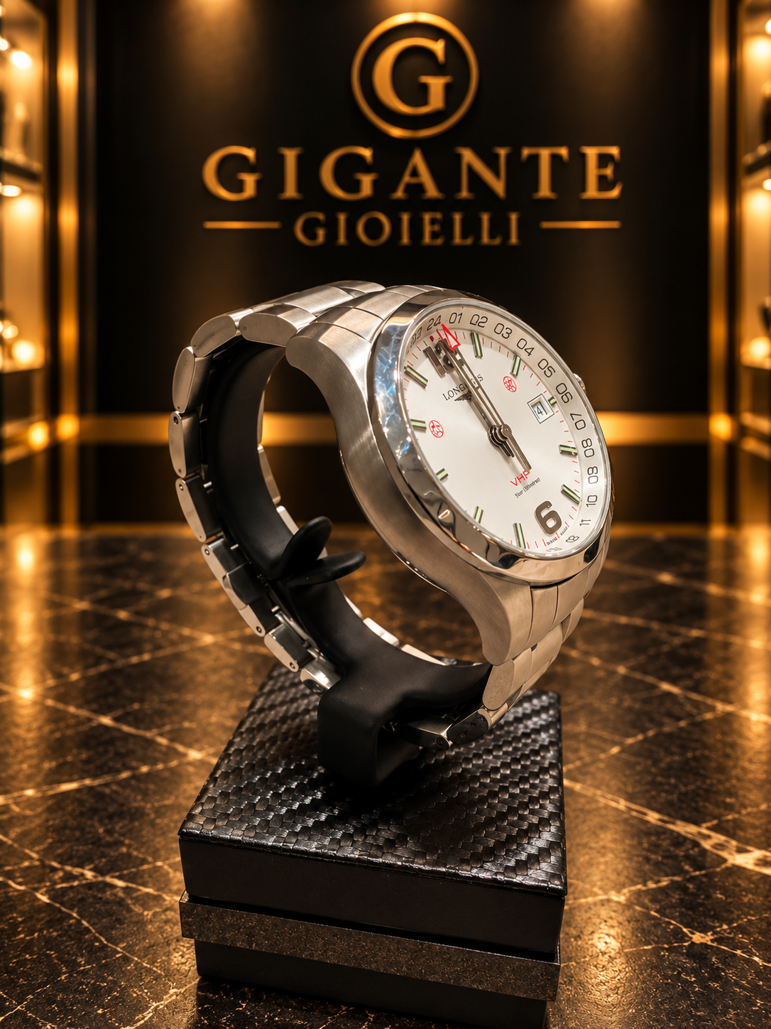 Longines Conquest VHP Gmt acciaio