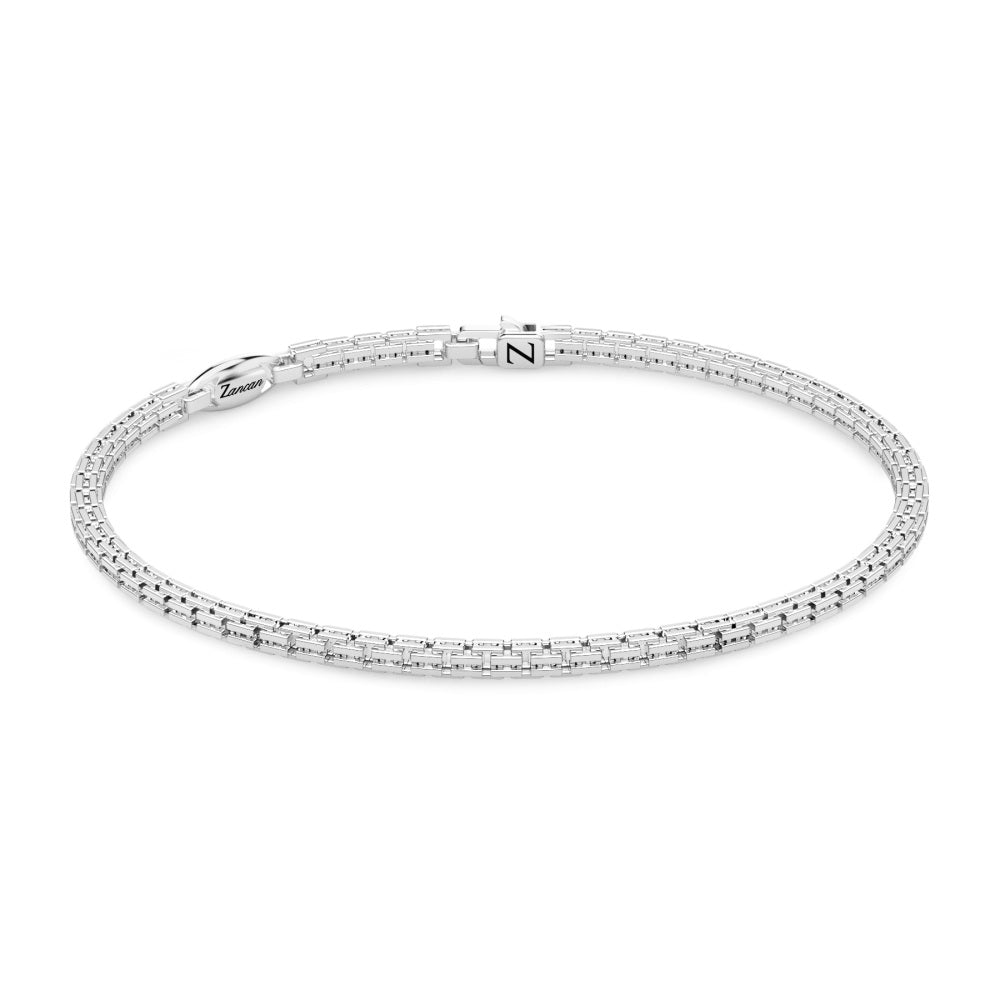 Zancan Bracciale Solo Maglia In Argento 925/1000