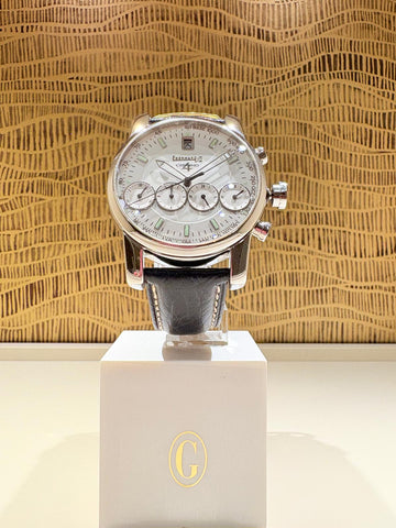 Eberhard Chrono4 quadrante Bianco