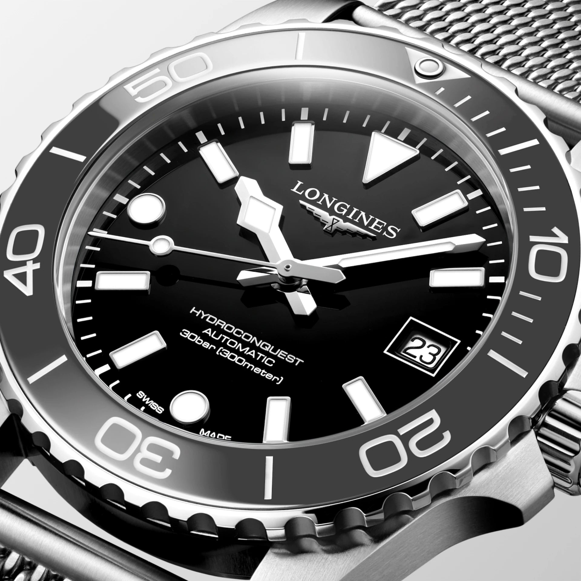 Longines Hydroconquest Automatico 39 Mm Gray