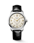 Longines Conquest Automatico Silvered Opaline 12 Index