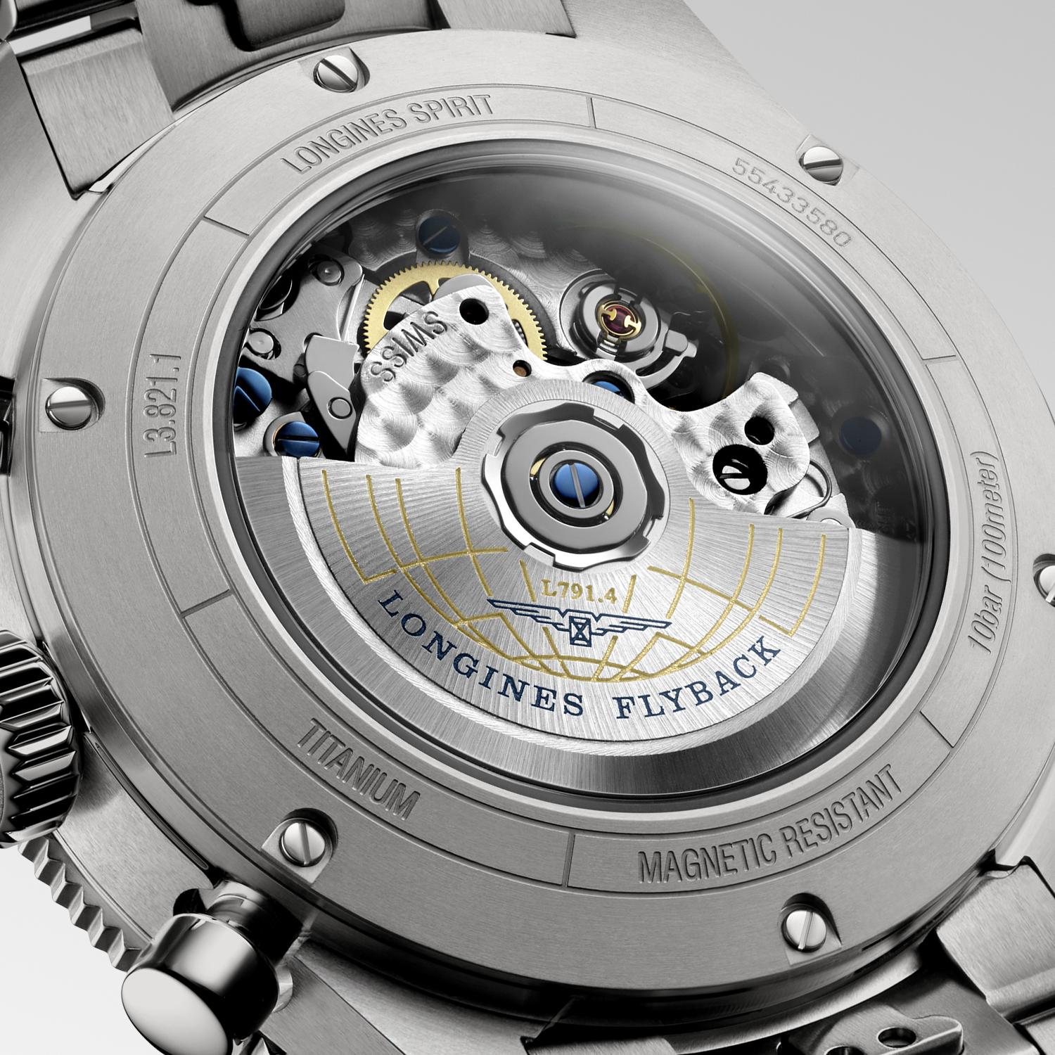 Longines Spirit Flyback In Titanio