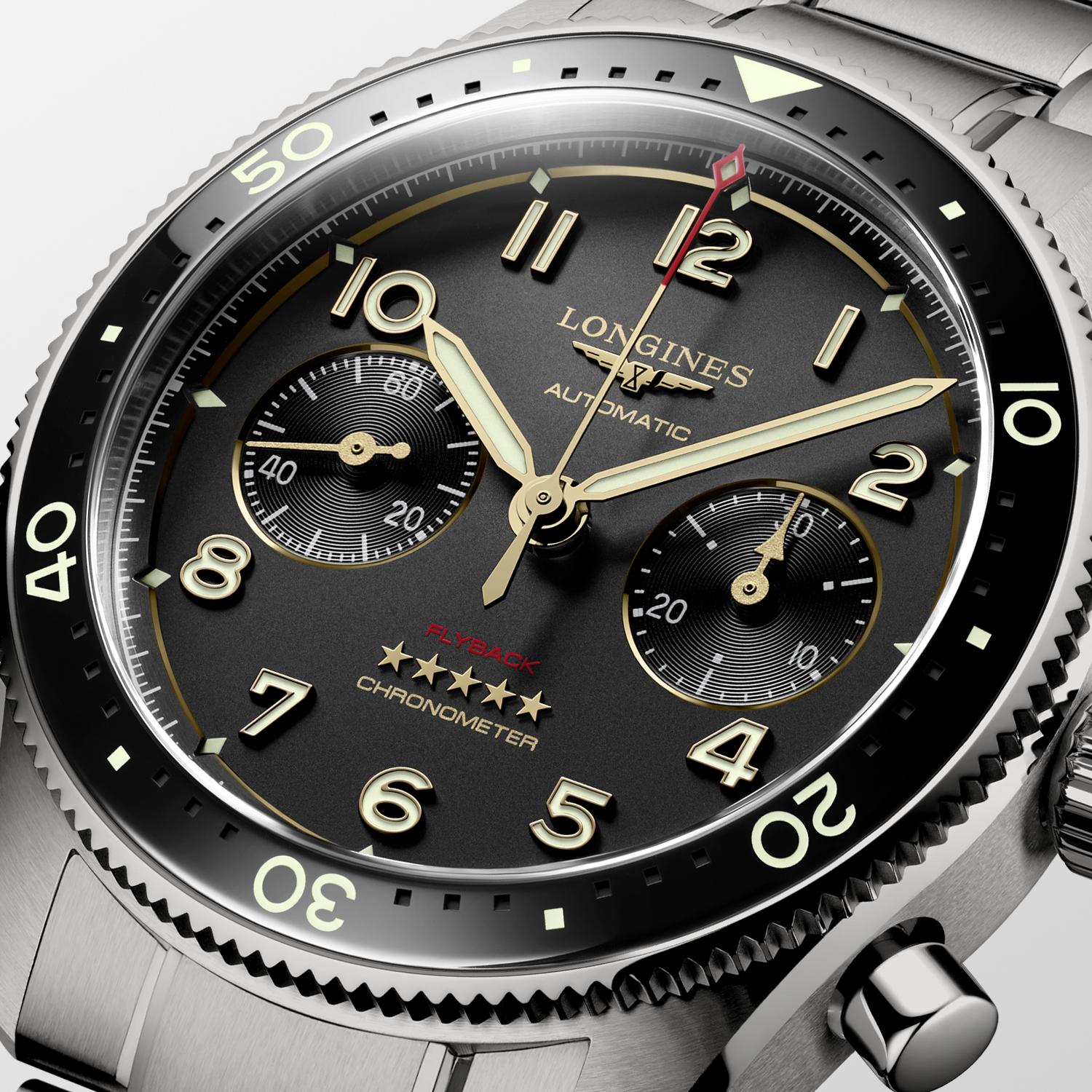 Longines Spirit Flyback In Titanio