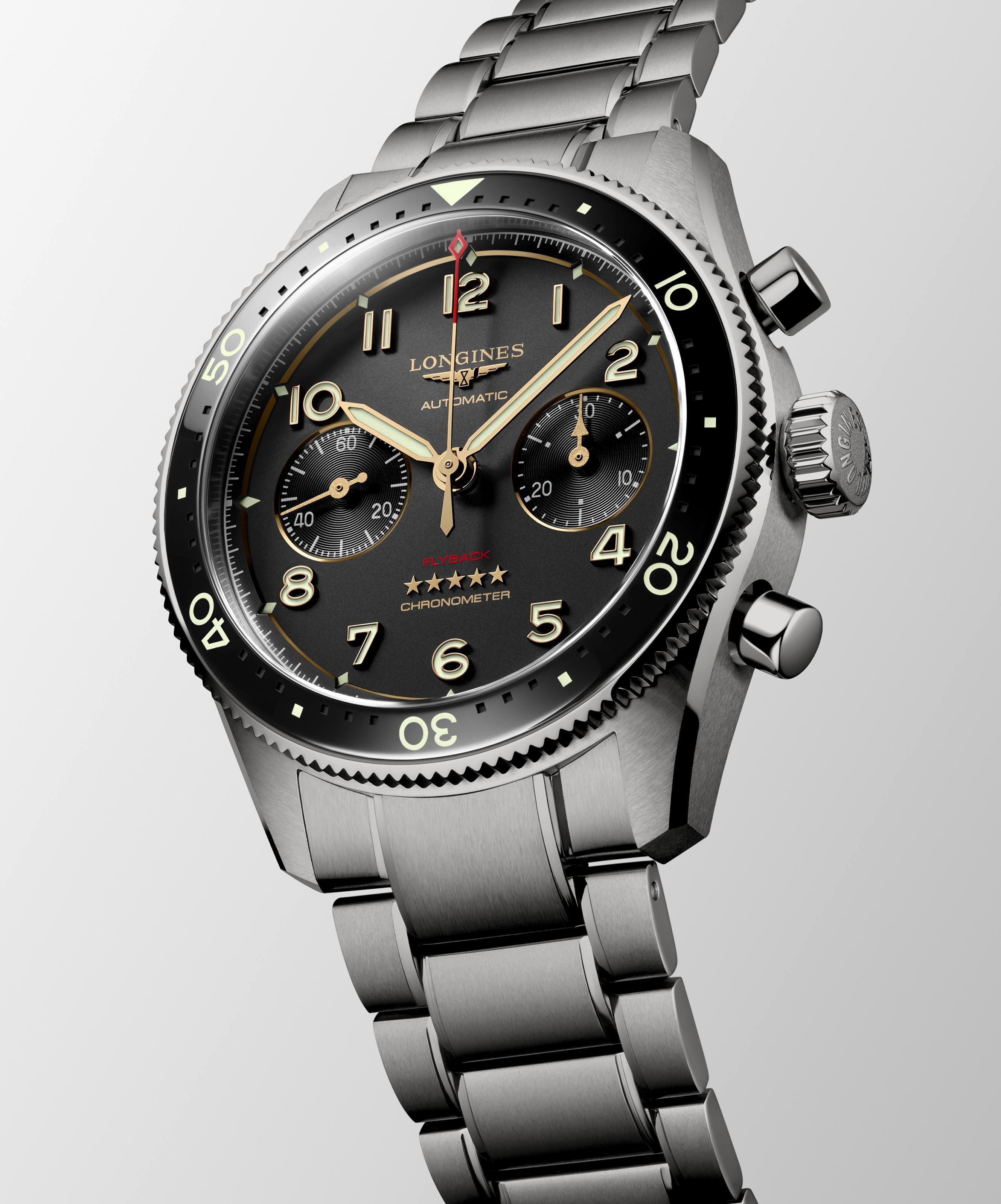 Longines Spirit Flyback In Titanio