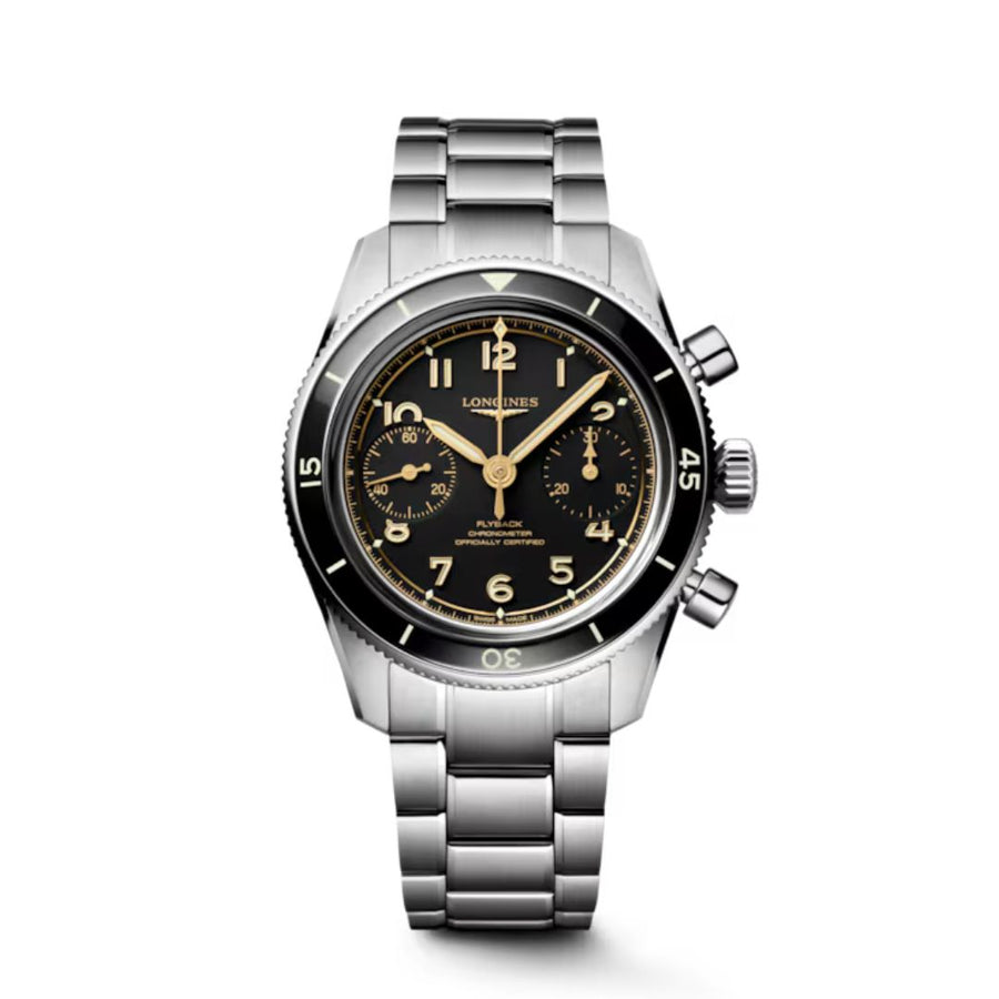 Longines Spirit Flyback Chrono Nero 39,5Mm