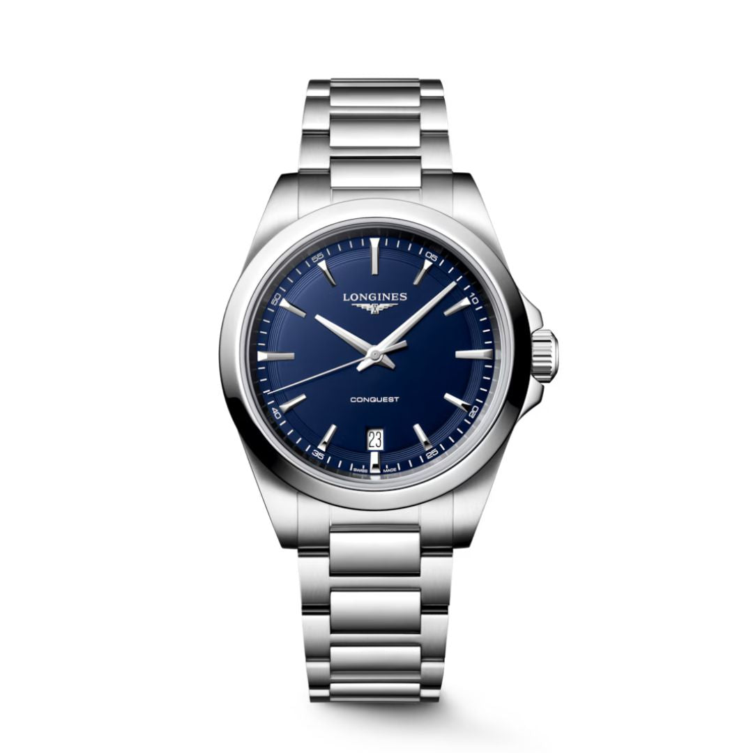 Longines Conquest 38 Mm Blue