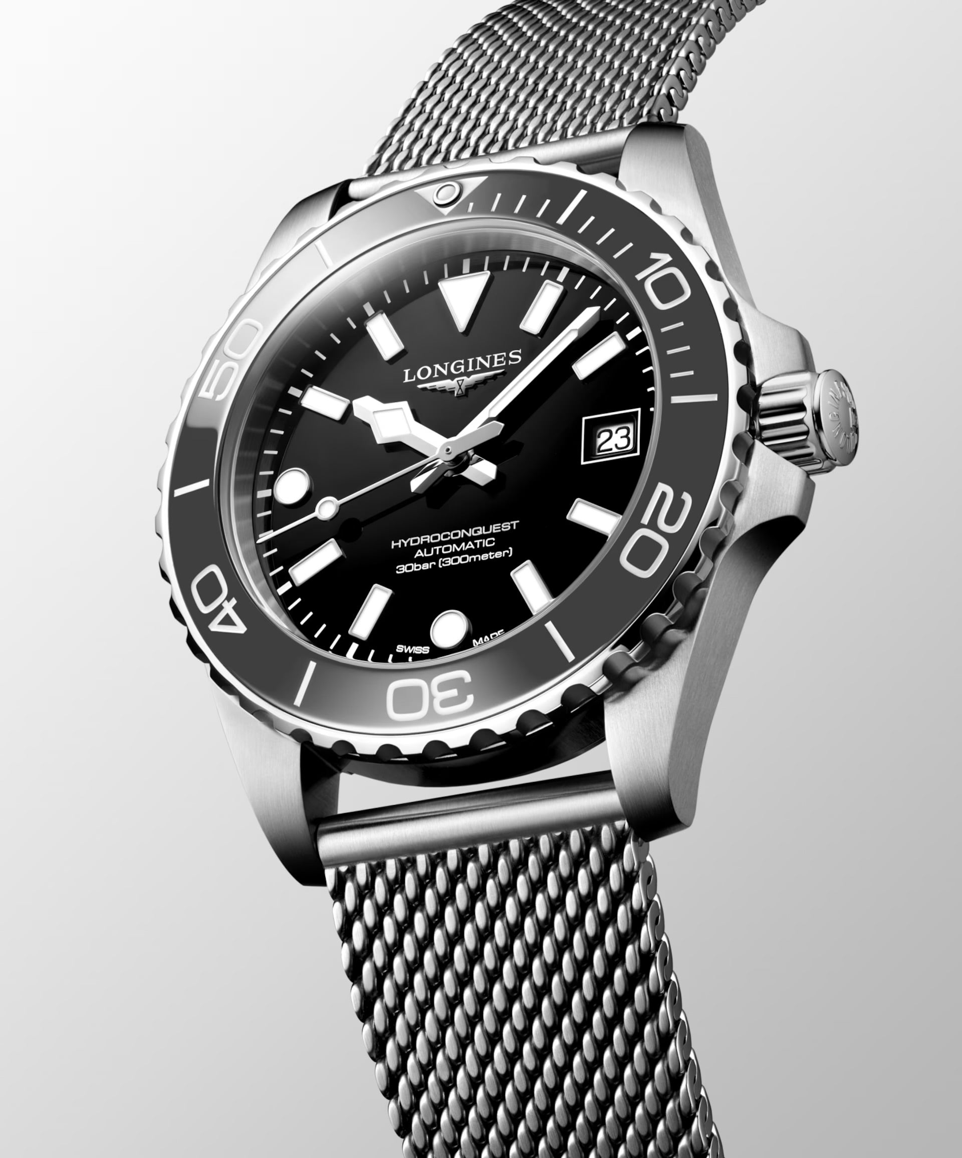Longines Hydroconquest Automatico 39 Mm Gray