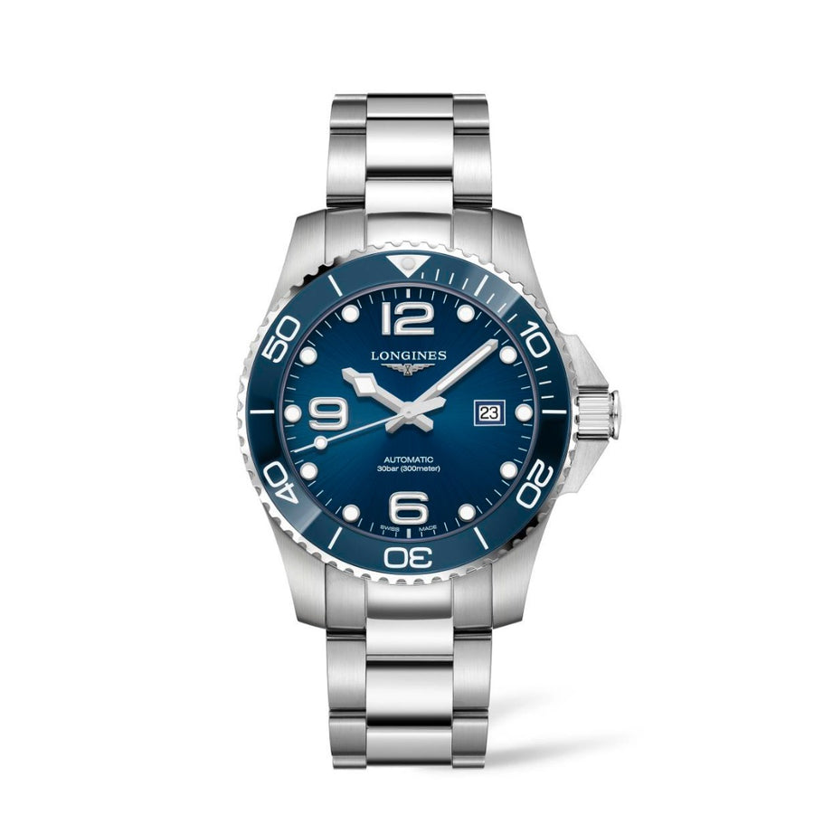 Longines Hydroconquest Orologio Uomo 43 Mm Quadrante Blu